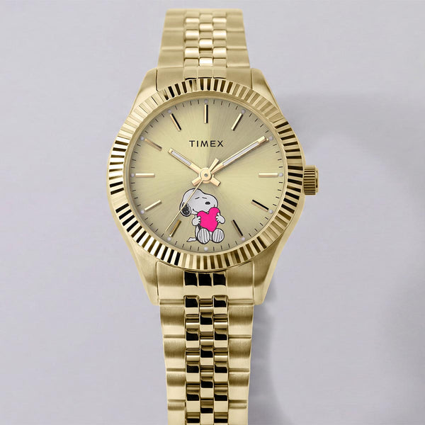 Timex x Peanuts Snoopy Heart Hug Watch TW6A07400