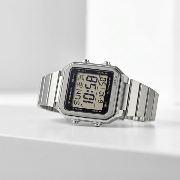 Casio Vintage Digital Watch W-221HD-1A