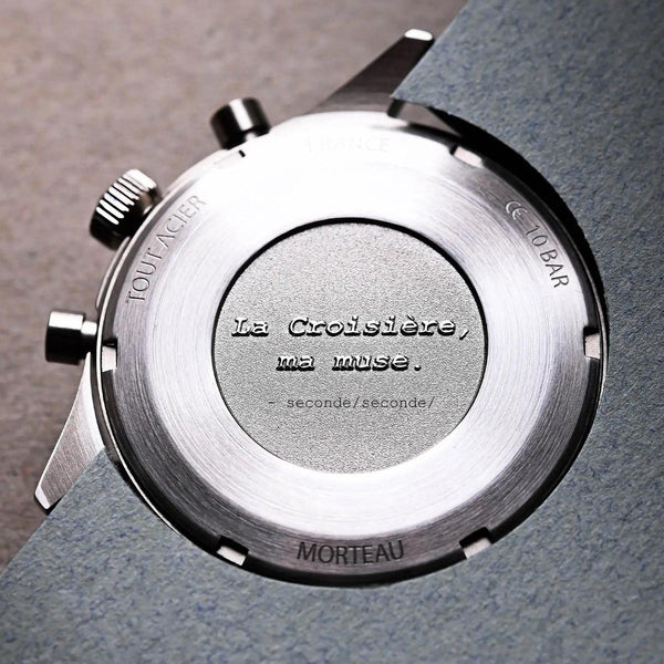Yema Yachtingraff seconde/seconde/ Caseback