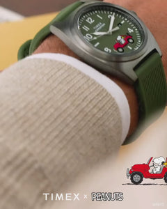 Timex Expedition Peanuts Snoopy Road Trip Watch TW2Y52500