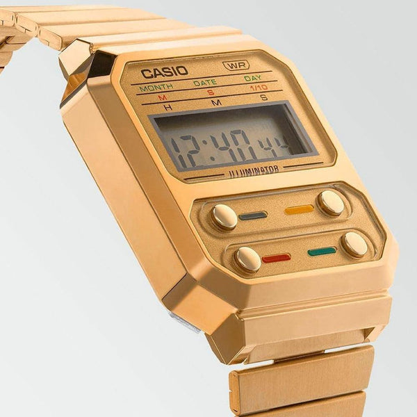 Casio Vintage Series Gold Watch A100WEG-9A