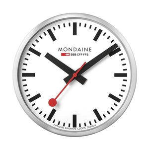 Mondaine 25cm Wall Clock A990.CLOCK.16SBB