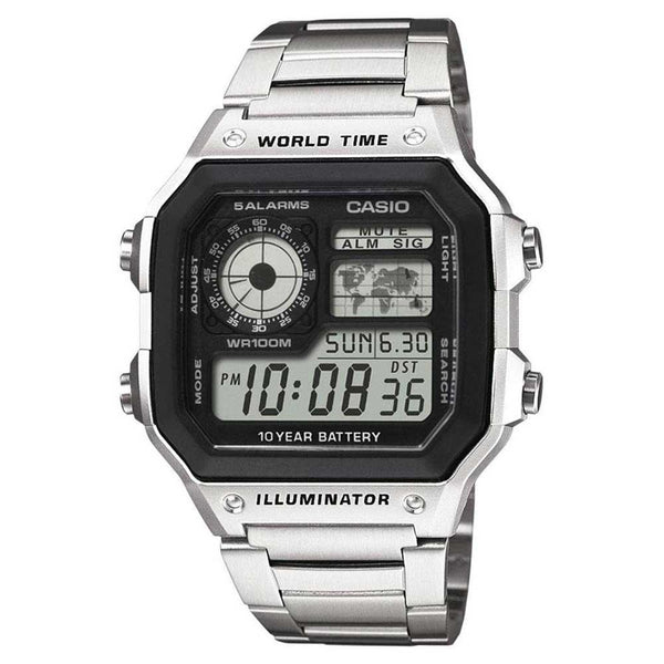 Casio World Time Classic Watch AE-1200WHD-1AV