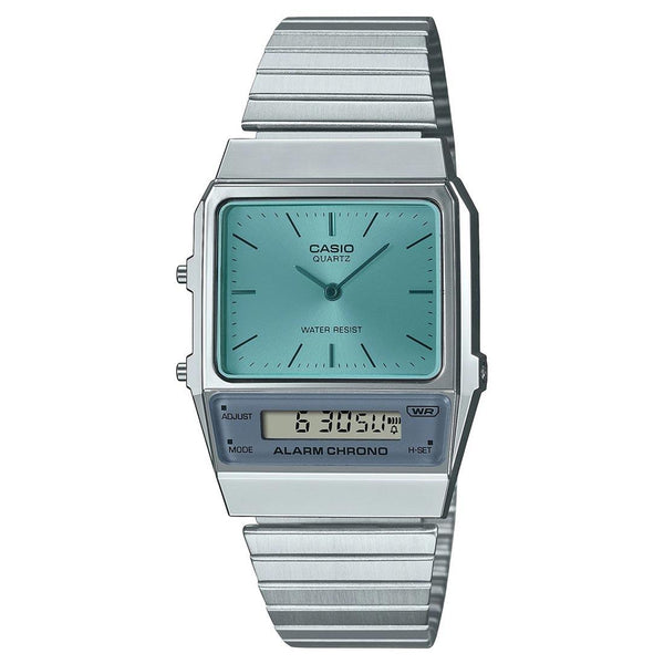 Casio Vintage Series Silver Blue Watch AQ-800EC-2A