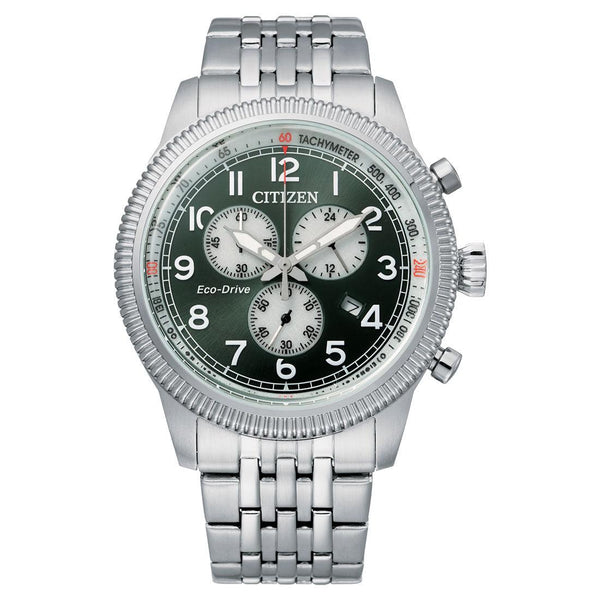 Citizen Chronograph 43mm Watch AT2460-89X