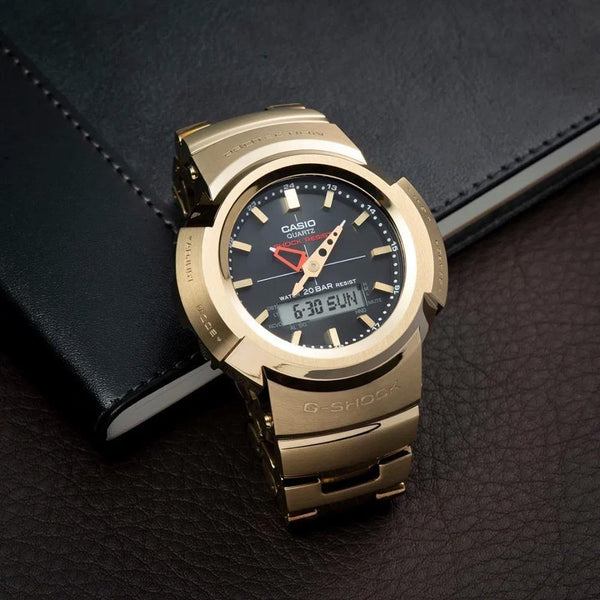 G-Shock Full Metal Gold Watch AWM-500GD-9A