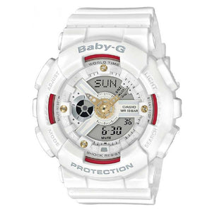 Baby-G Genuine Diamond Index Ladies Watch  BA-110DDR-7A