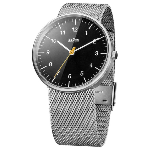 Braun Gents Classic Silver Watch BN0021BKSLMHG