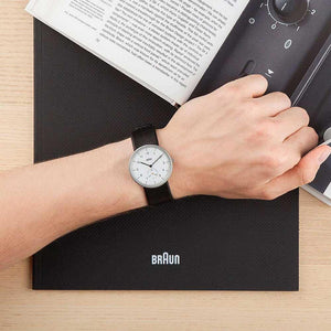 Braun Gents Classic 38mm Watch BN0024WHBKG