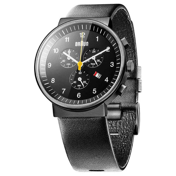 Braun Gents Classic Chronograph Watch BN0035BKBKG