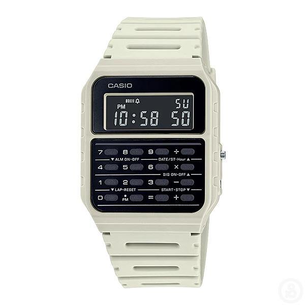 Casio Vintage Series Data Bank White Watch CA-53WF-8B