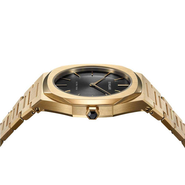D1 Milano Ultra Thin Gold 34mm Watch D1-UTBL07