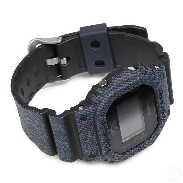 G-Shock Denim Pattern Watch DW-5600DC-1 - Scarce & Co