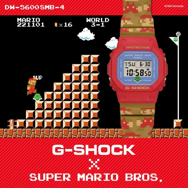 G-Shock Super Mario Brothers Watch DW-5600SMB-4