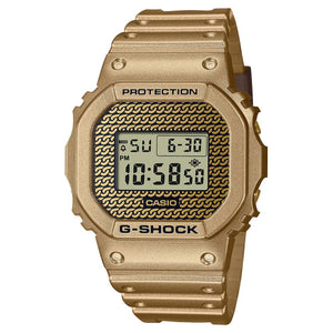 G-Shock Gold Chain Watch Set DWE-5600HG-1