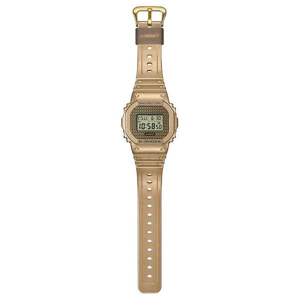 G-Shock Gold Chain Watch Set DWE-5600HG-1