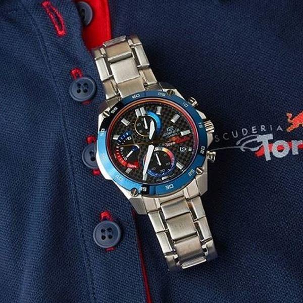 Edifice x Scuderia Toro Rosso Watch EFR-557TR-1A - Scarce & Co