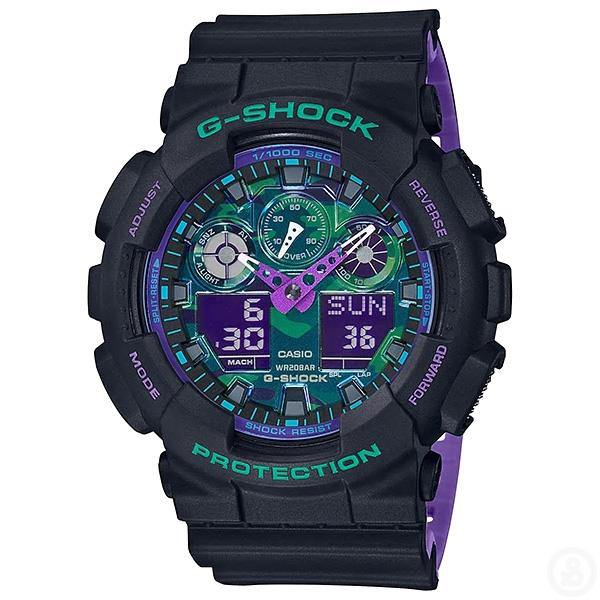 G-Shock Special Colour Watch GA-100BL-1A - Scarce & Co