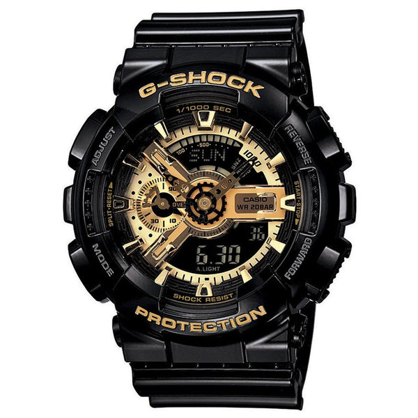 G-Shock Black Gold Watch GA-110GB-1A