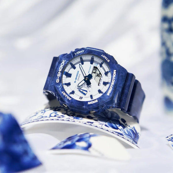 G-Shock Chinese Porcelain Edition Watch GA-2100BWP-2A