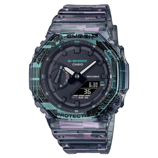 G-Shock Digital Glitch Blazing Watch GA-2100NN-1A