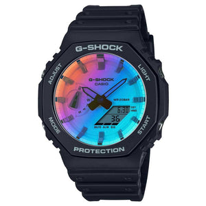 G-Shock Iridescent Colour Black Watch GA-2100SR-1A