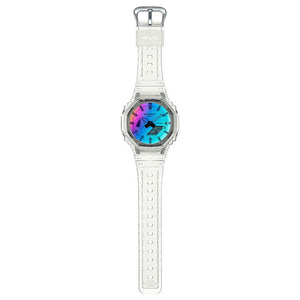 G-Shock Iridescent Colour Clear Watch GA-2100SRS-7A