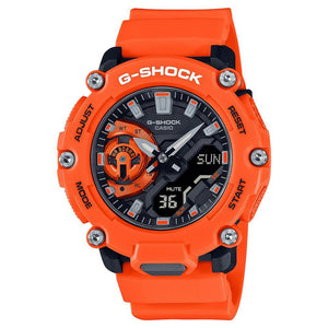 G-Shock Carbon Core Orange Watch GA-2200M-4A