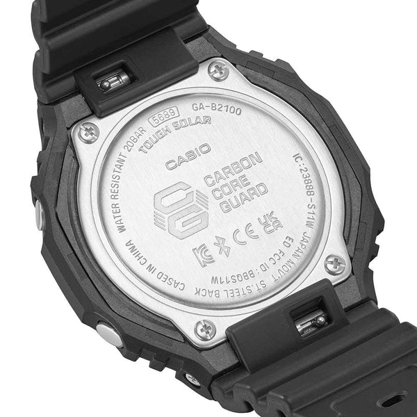 G-Shock Bluetooth CasiOak Black Watch GA-B2100-1A1