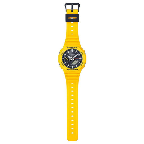 G-Shock Bluetooth CasiOak Yellow Watch GA-B2100C-9A