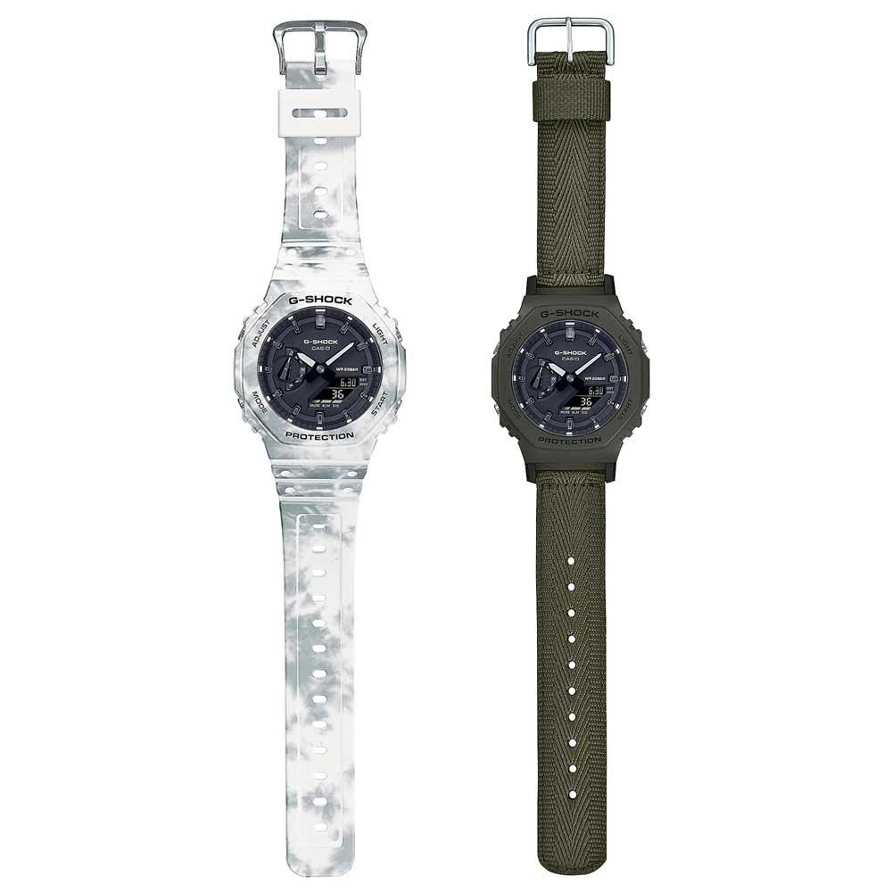 G-Shock Snow Camo Watch Set GAE-2100GC-7A