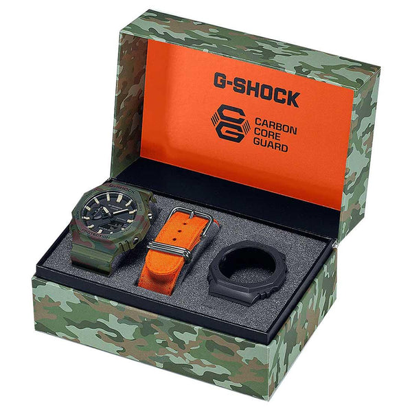 G-Shock Limited Edition Watch Set GA-E2100WE-3A