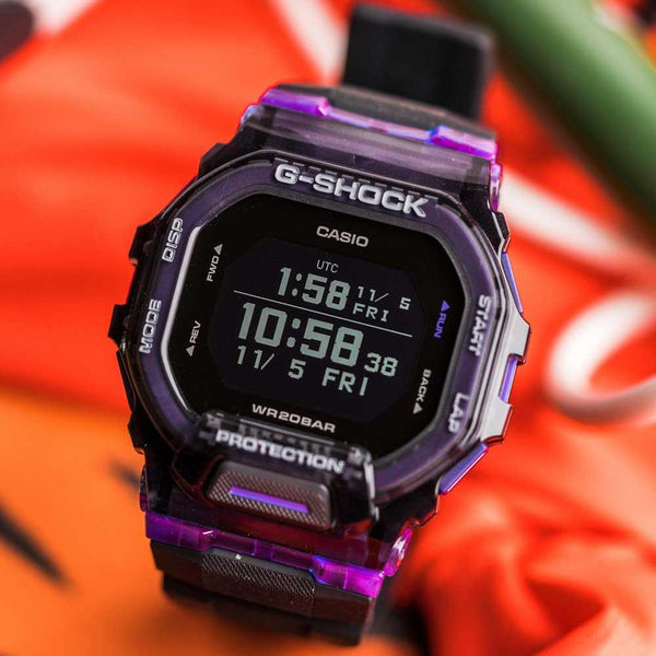 G-Shock G-Squad Vital Bright Purple Watch GBD-200SM-1A6