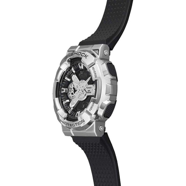 G-Shock Metal Silver Bezel Watch GM-110-1A