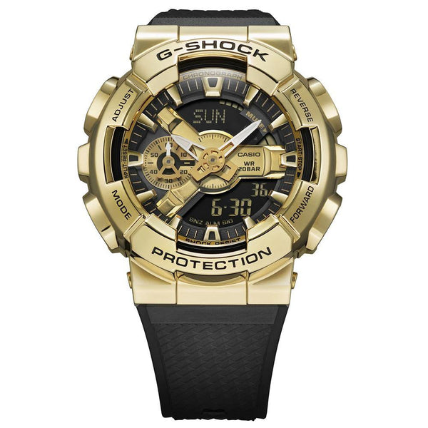 G-Shock Metal Bezel Gold Watch GM-110G-1A9