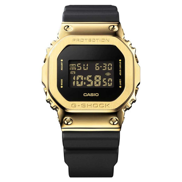 G-Shock Metal Gold Black Edition Watch GM-5600G-9