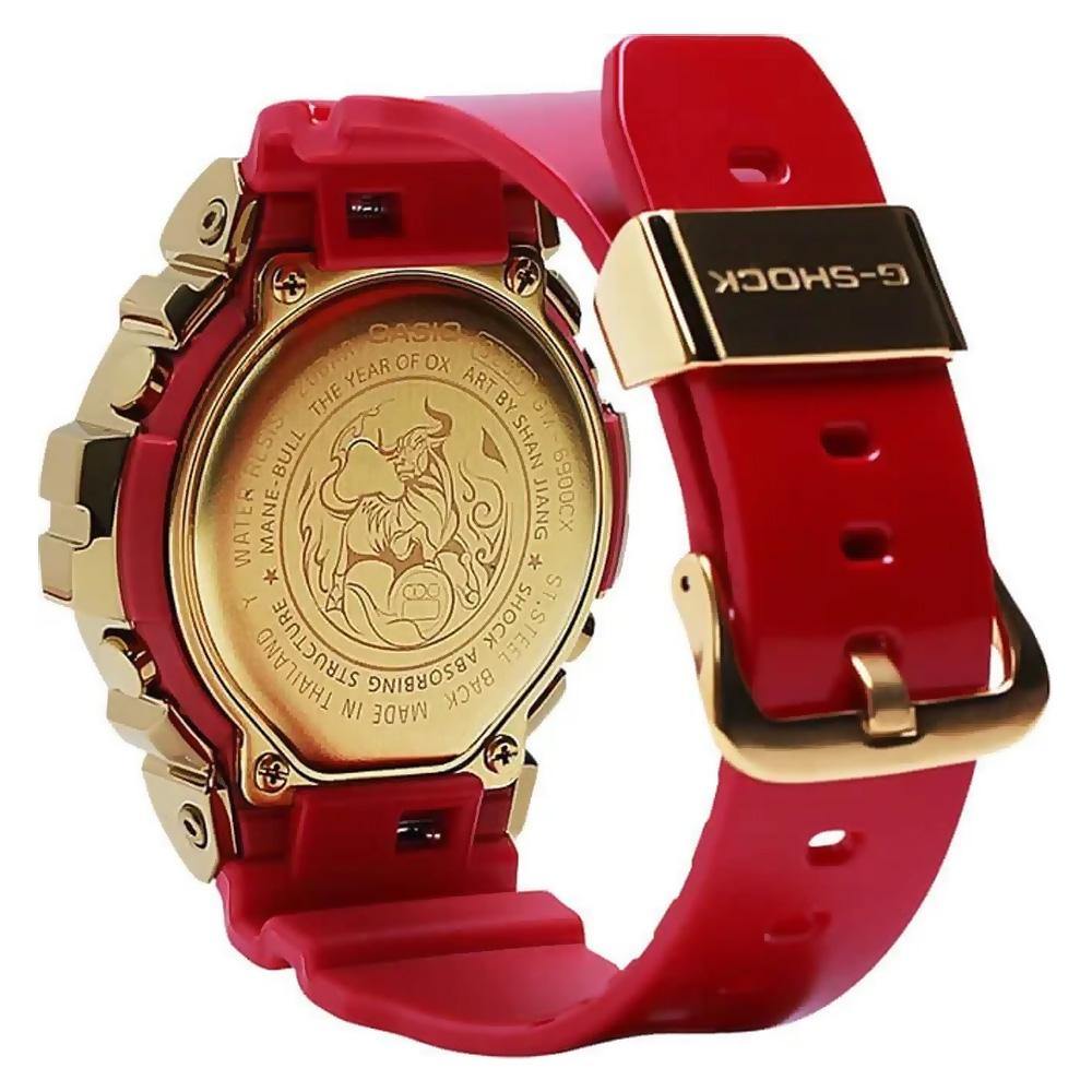 Gm 6900 G Shock Cny 2021 G-Shock Red Gold Limited Edition GM-6900CX-4