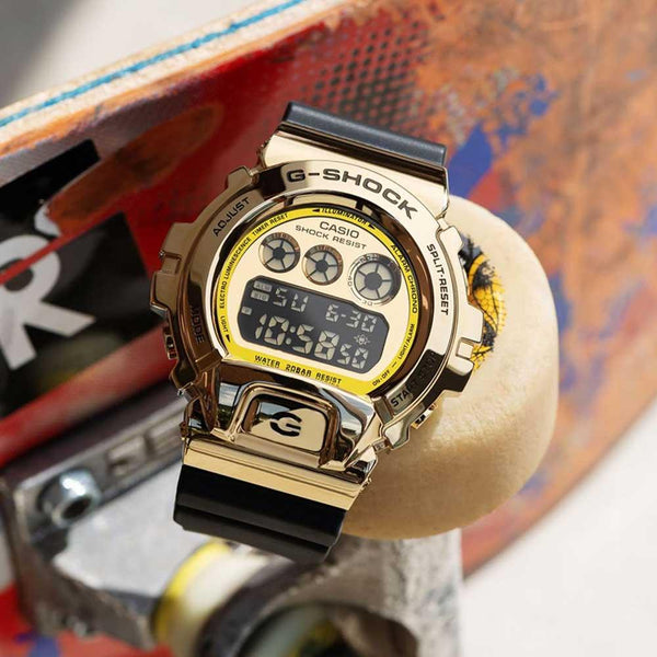 G-Shock Gold Metal Covered Watch GM-6900G-9