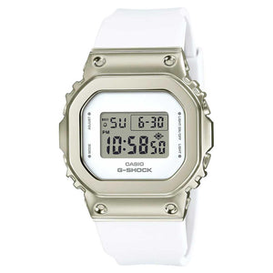G-Shock Metal Clad Silver White Watch GM-S5600G-7