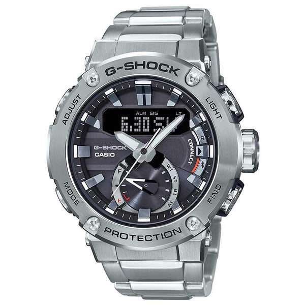 G-Shock G-Steel Silver Watch GST-B200D-1A