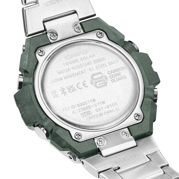 G-Shock G-Steel Green Watch GST-B500AD-3A
