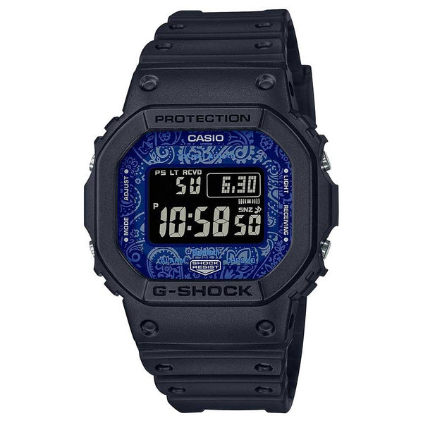 G-Shock Paisley Blue Watch GW-B5600BP-1
