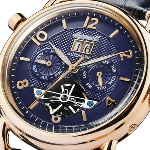 Ingersoll The New England Automatic Rose Gold Blue Watch I00902