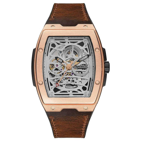 Ingersoll The Challenger Automatic Rose Gold Watch I12303