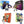 Kidrobot Jamie Hewlett Gorillaz CMYK Set