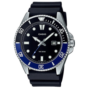 Casio Diving Series Black Blue Watch MDV107-1A2