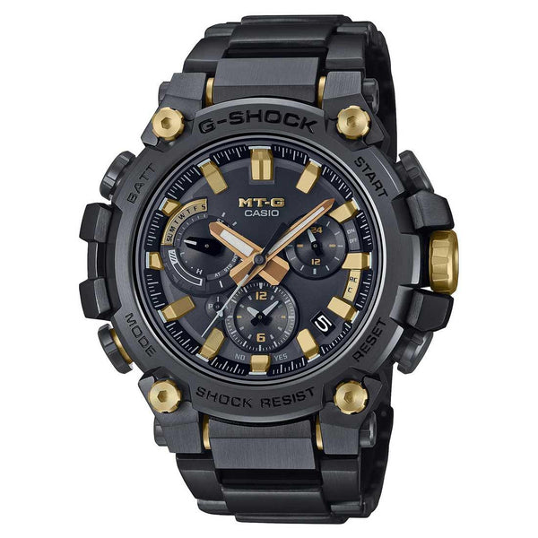 G-Shock MT-G Black Gold Watch MTG-B3000BDE-1A