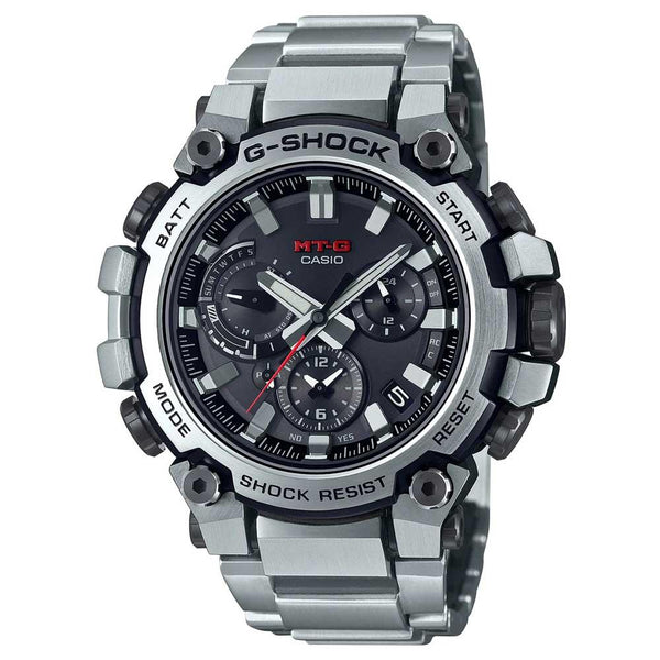 G-Shock MT-G Metal Silver Watch MTG-B3000D-1A
