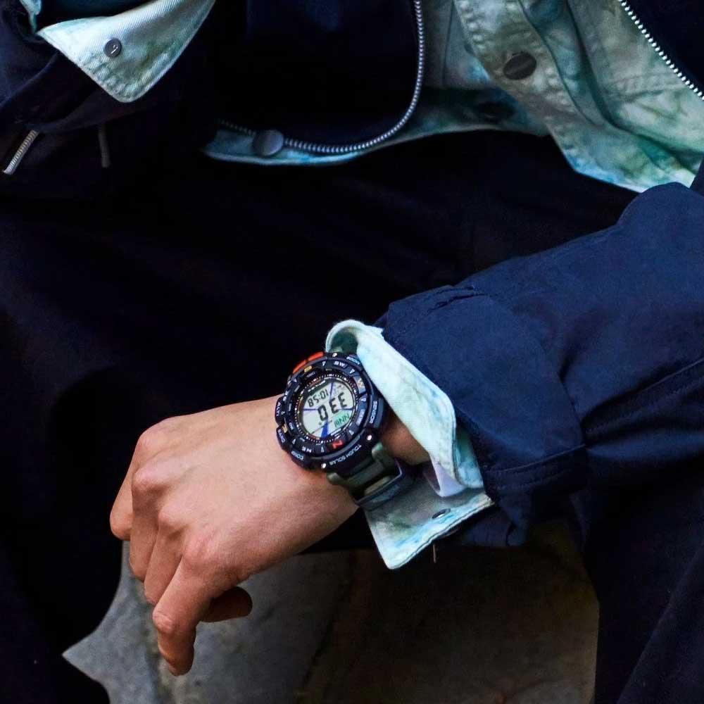 Casio Pro Trek Triple Sensor Watch PRG-240-3