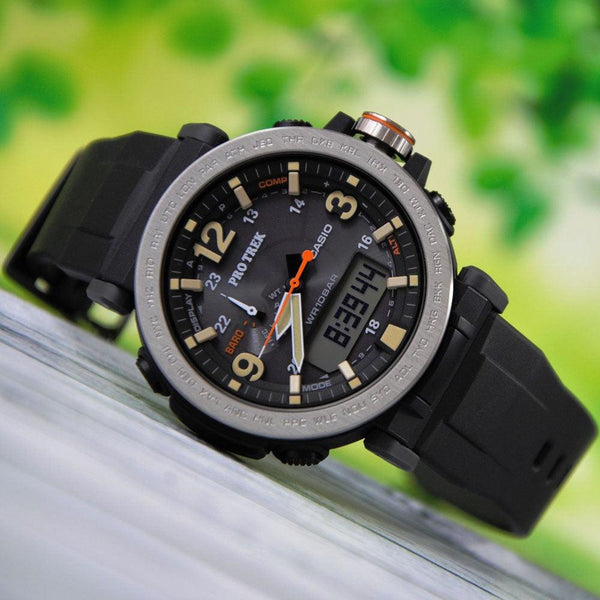 Prg 600 Casio Protrek Pro Trek Triple Sensor Watch PRG-600-1